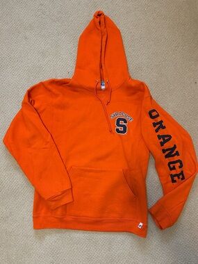 Syracuse University Orange Hoodie Russell Athletic